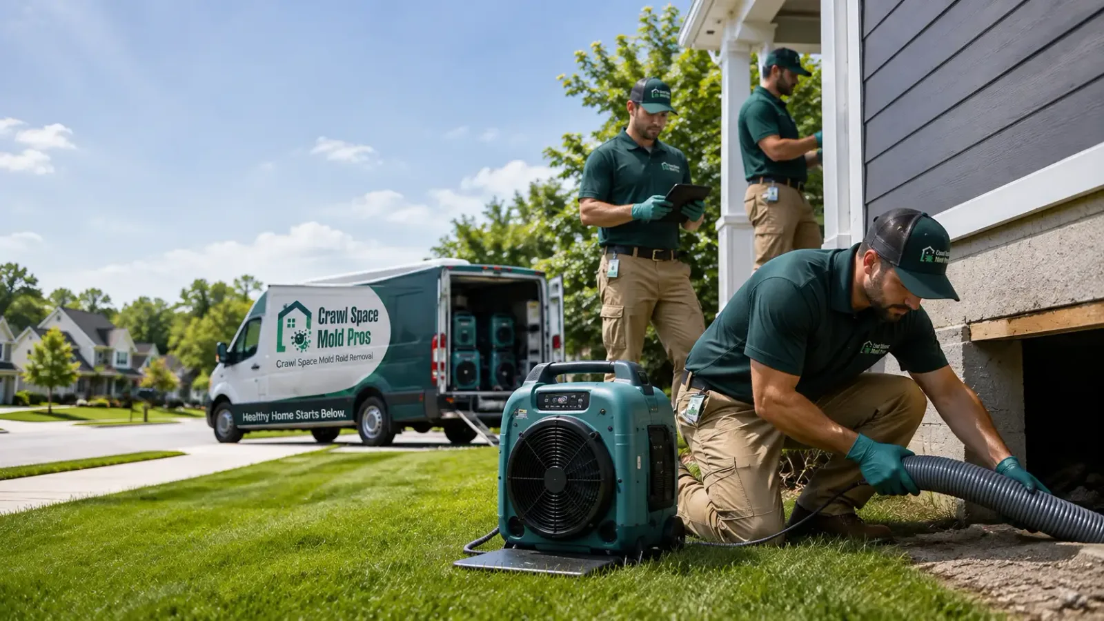 Crawl Space Mold Removal in Franklinville, NJ